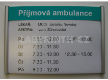 Příjmová ambulance (typ CUA5-H)